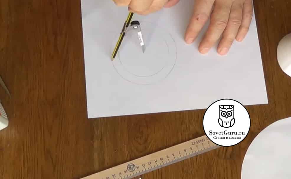 Как сделать конус из круга | Как сделать конус из бумаги пошаговая инструкция
