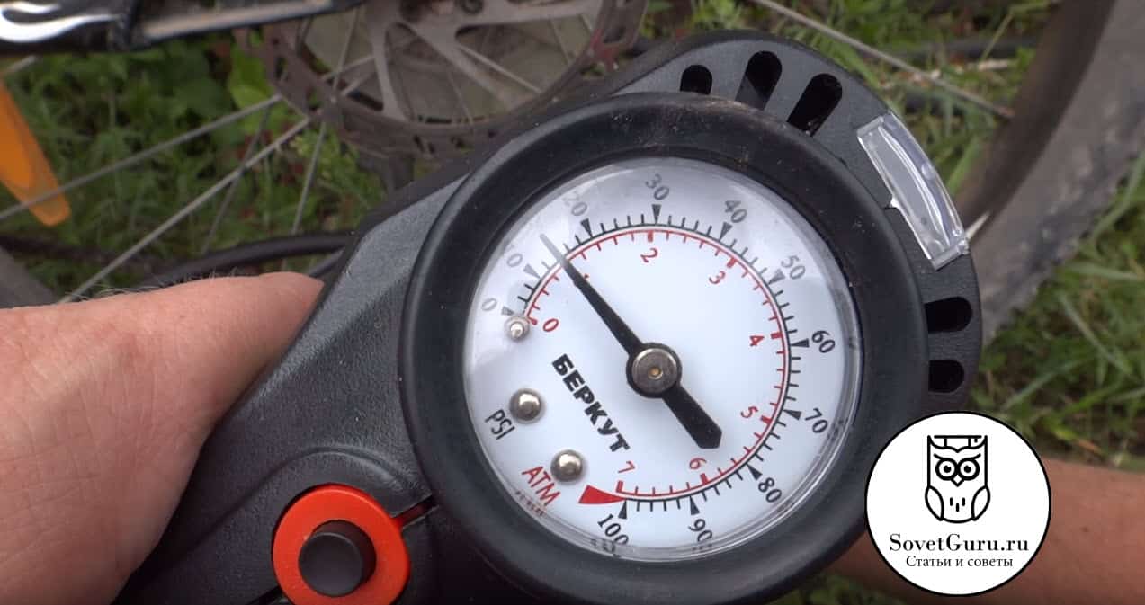 Как определить уровень давления в шинах велосипеда | Как накачать колесо велосипеда без насоса