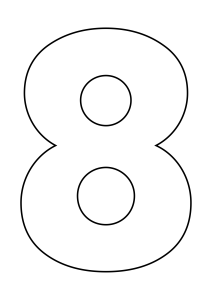 Как сделать цифры из бисквита: как вырезать 1, 2, 3, 4, 5, 6, 7, 8, 9 и 0
